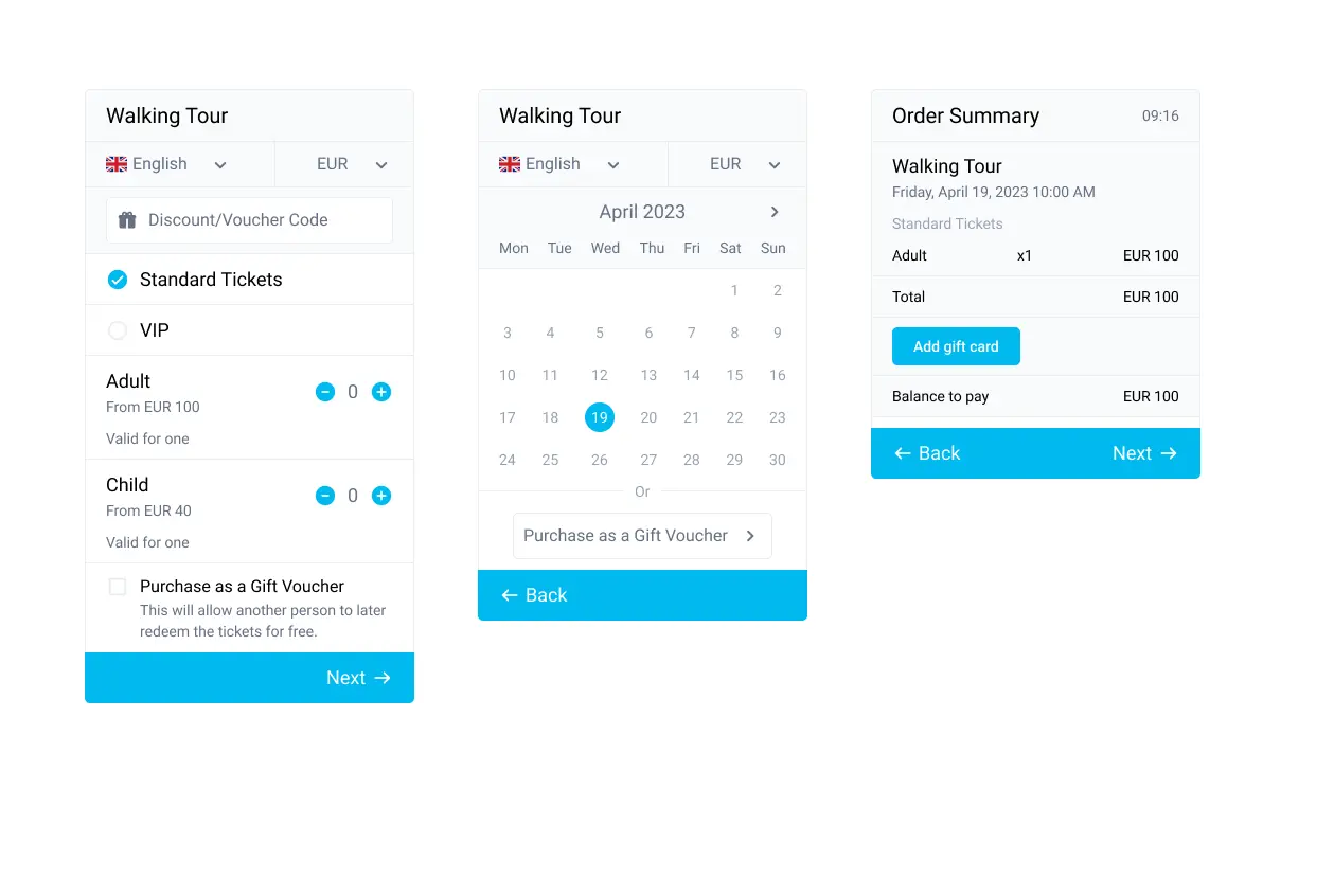 What Is A Booking Widget